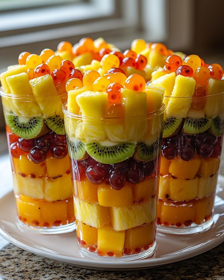 Fruit Cutting Art - Beautifully presented fruits