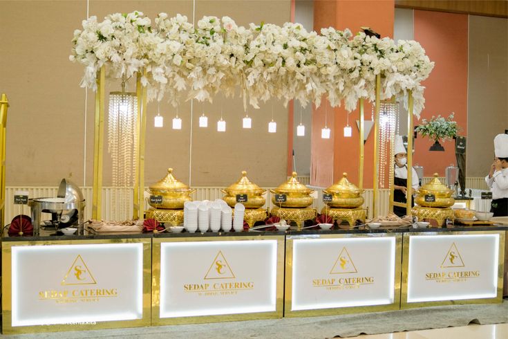 Event Management - Welcome Staff & LED Buffet Counter