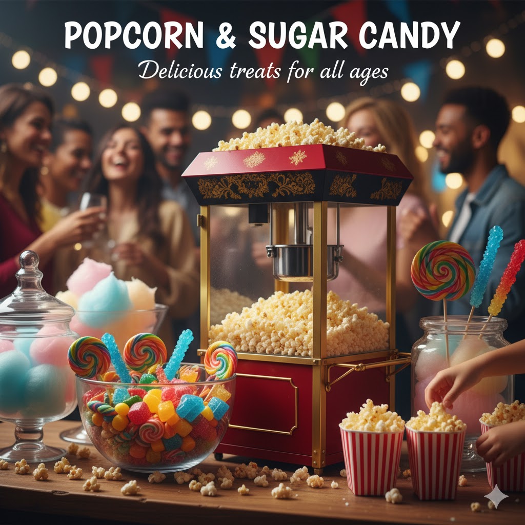 Popcorn & Sugar Candy